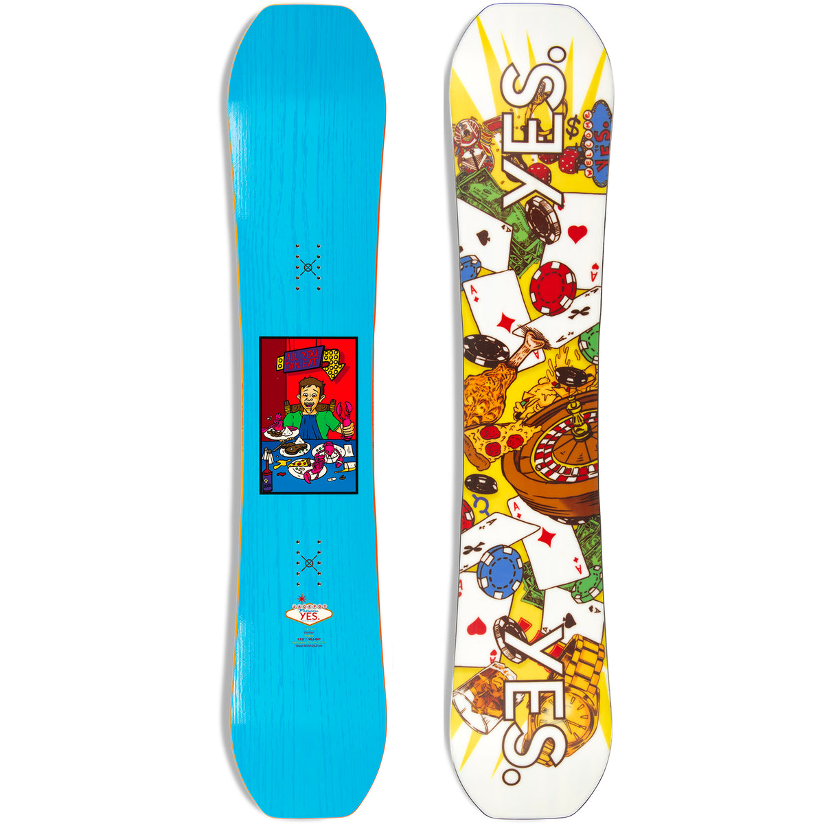 Yes. Jackpot Snowboard 2024 Blue