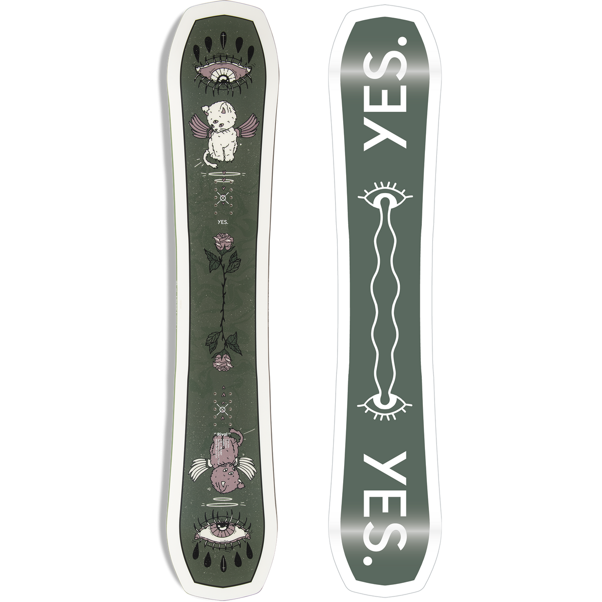 Yes. Rival Snowboard - Women's 2024