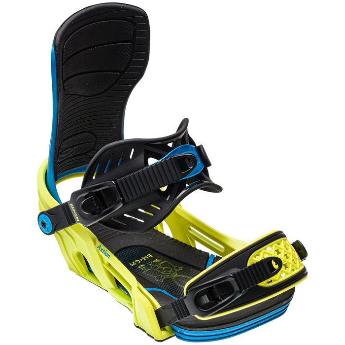 Bent Metal Axtion Snowboard Bindings Blue/Green