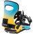 Bent Metal Forte Snowboard Bindings - Women's 2024 Blue/Orange