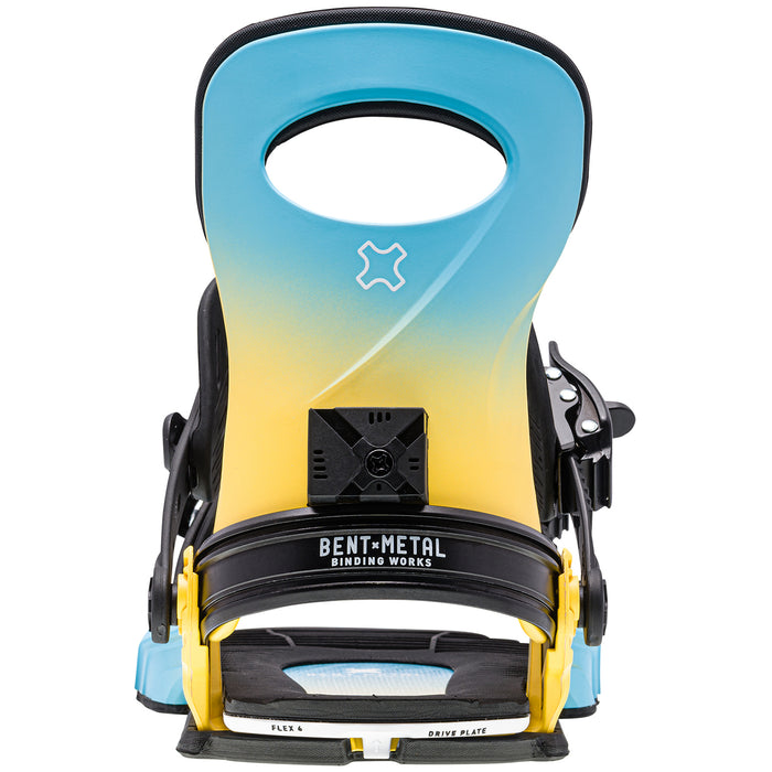Bent Metal Forte Snowboard Bindings - Women's 2024 Blue/Orange