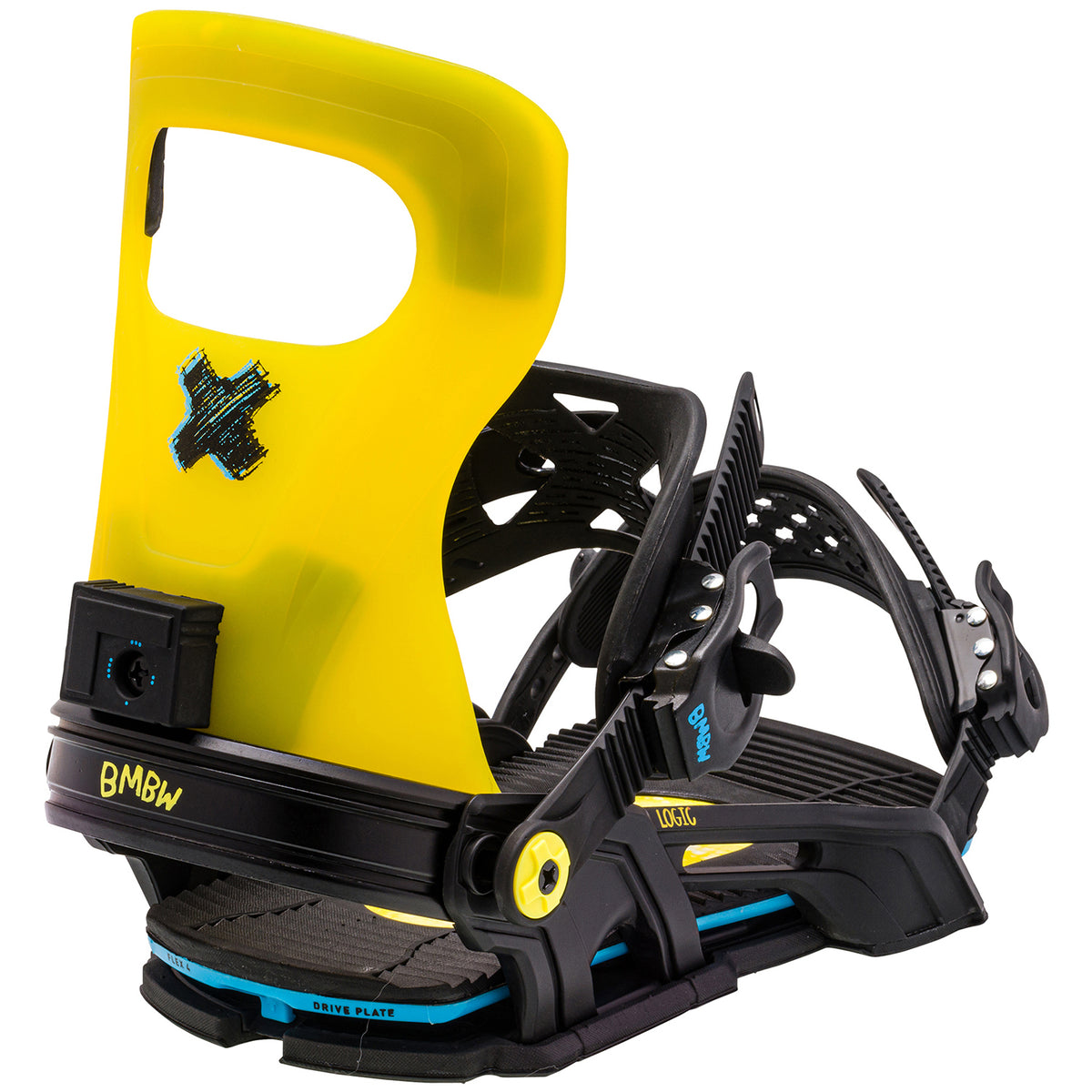 Bent Metal Logic Snowboard Bindings 2024 Yellow
