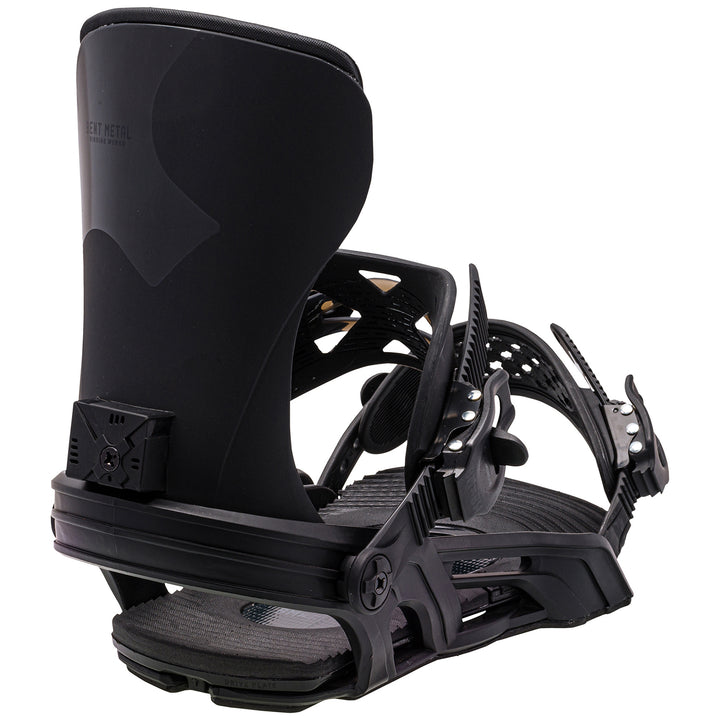 Bent Metal Stylist Snowboard Bindings - Women's 2024 Black