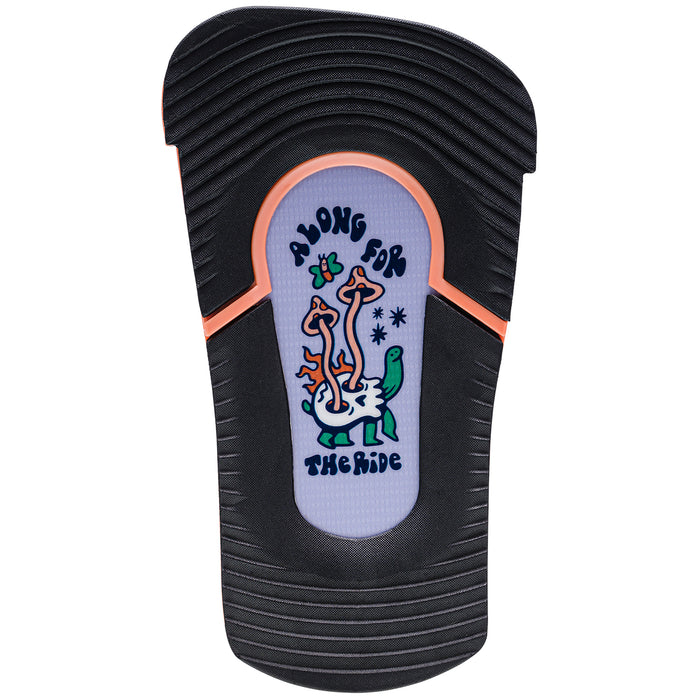 Bent Metal Stylist Snowboard Bindings - Women's 2024 Orange/Blue