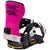 Bent Metal Transfer Snowboard Bindings 2024 Black/Pink