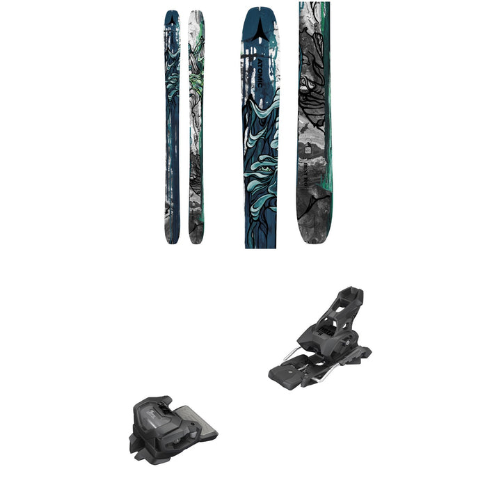 Atomic Bent 100 Skis + Tyrolia Attack 14 GW Ski Bindings 2024