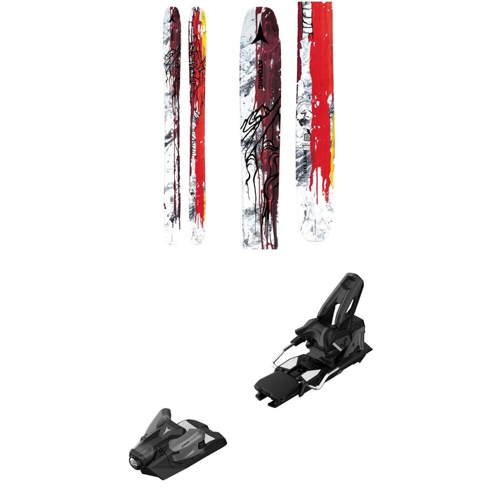 Atomic Bent 110 Skis + Atomic Strive 14 GW Ski Bindings 2024