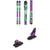 Line Skis Pandora 94 Skis - Women's + Marker Squire 11 Ski Bindings
