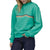 Patagonia Ridge Rise Stripe Uprisal Crew Sweater - Women's Fresh Teal
