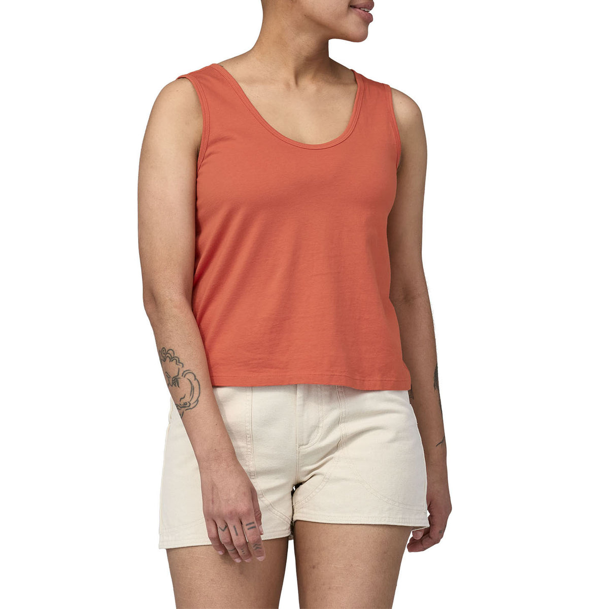 Patagonia Regenerative Organic Certified Cotton Tank - Women's Quartz Coral