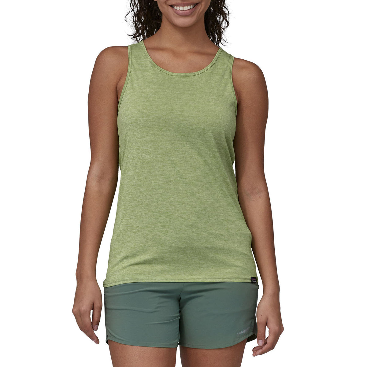 Patagonia Cap Cool Daily Tank Top - Women's Salvia Green - Dark Salvia Green X-Dye