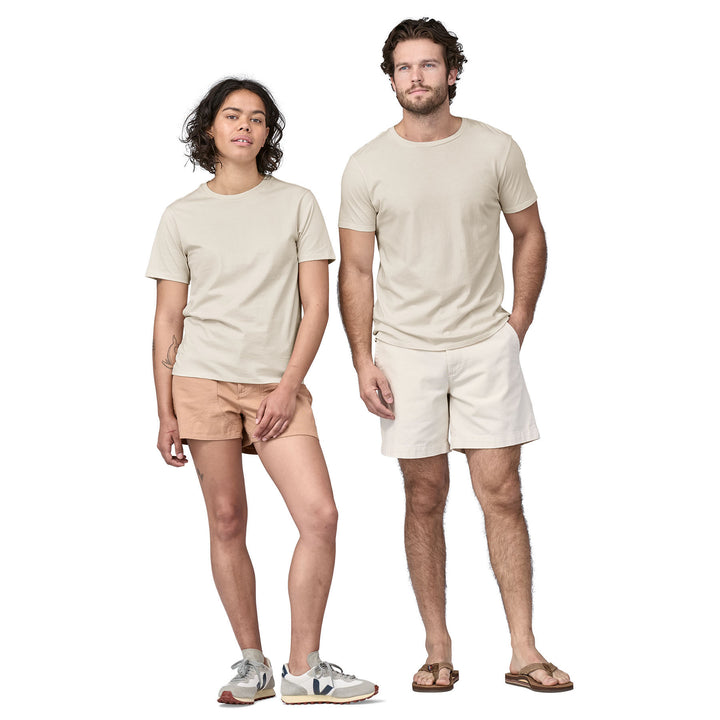 Patagonia Regenerative Organic Certified Cotton Lightweight Tee - Unisex Undyed Natural