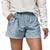 Patagonia Regenerative Organic Certified Cotton Essential Shorts - Women's Steam Blue