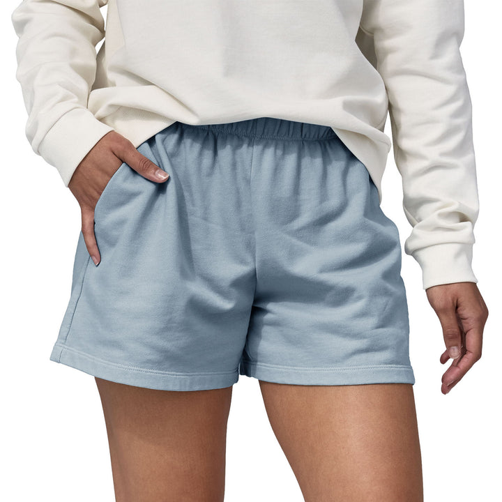Patagonia Regenerative Organic Certified Cotton Essential Shorts - Women's Steam Blue