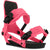 Ride A-9 Snowboard Bindings Pink