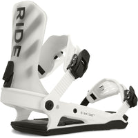 Ride C-8 Snowboard Bindings 2024 White::White