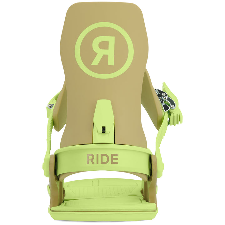 Ride C-6 Snowboard Bindings 2024 Olive/Lime