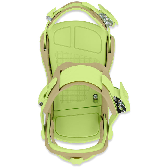 Ride C-6 Snowboard Bindings 2024 Olive/Lime