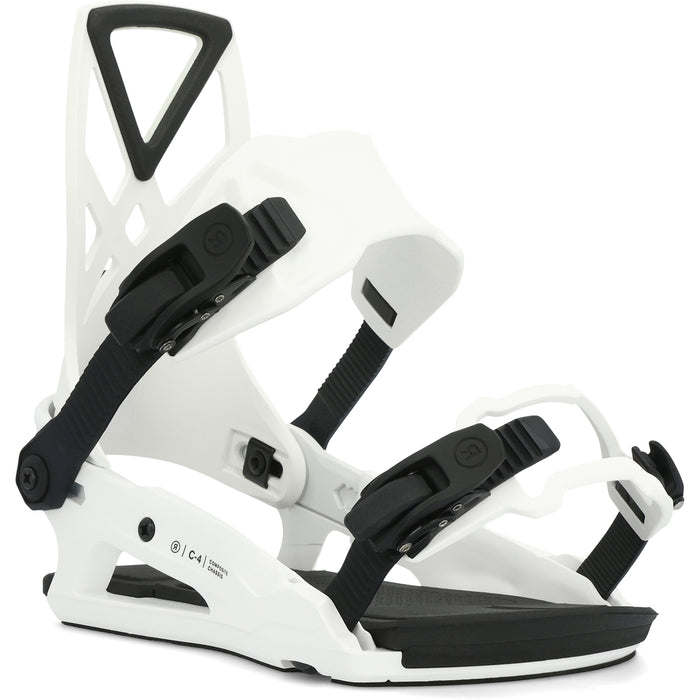 Ride C-4 Snowboard Bindings White