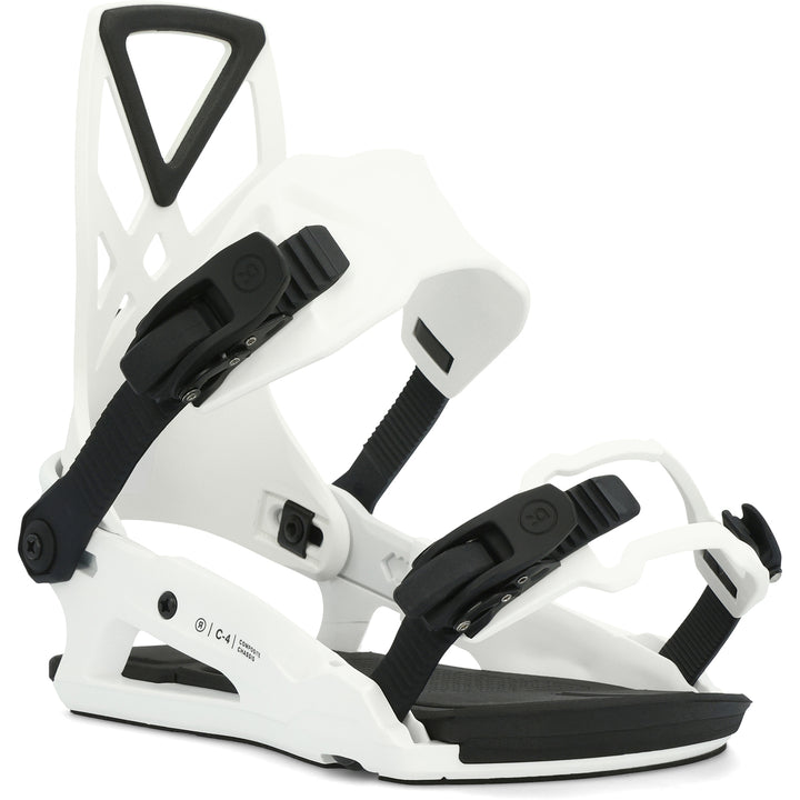 Ride C-4 Snowboard Bindings White