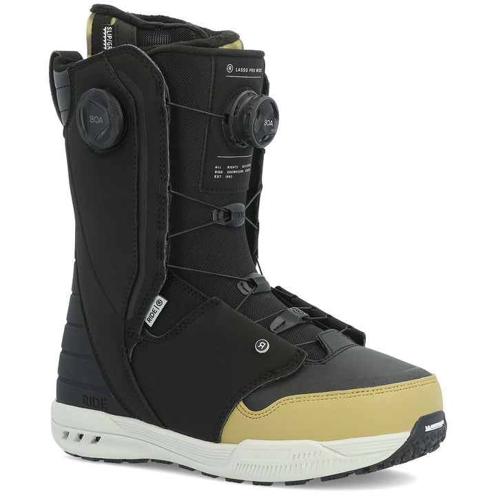 Ride Lasso Pro Wide Snowboard Boots 2024 Black
