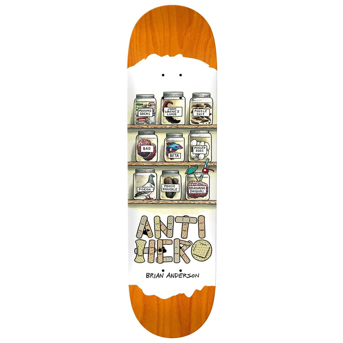 Anti Hero BA Medicine 8.75 Skateboard Deck