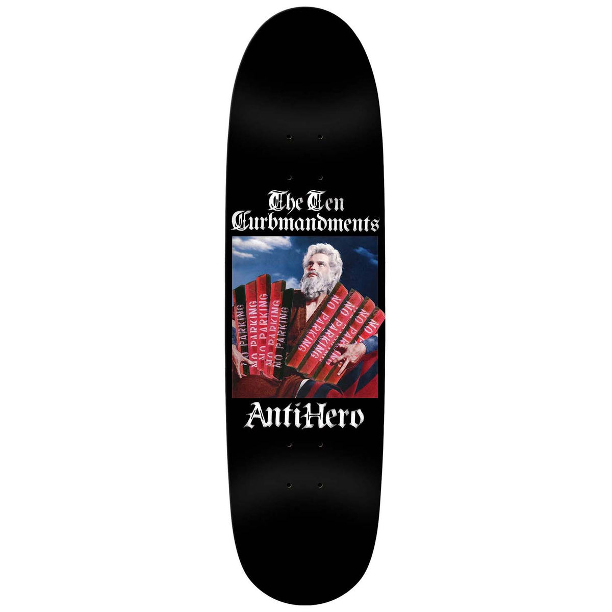 Anti Hero Ten Curbmandments 8.5 Skateboard Deck
