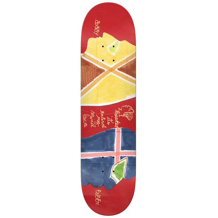 Krooked Worrest Loco Twin Tail Slick 8.38 Skateboard Deck