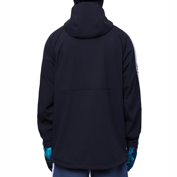 686 Waterproof Anorak - Men's Black Colorblock