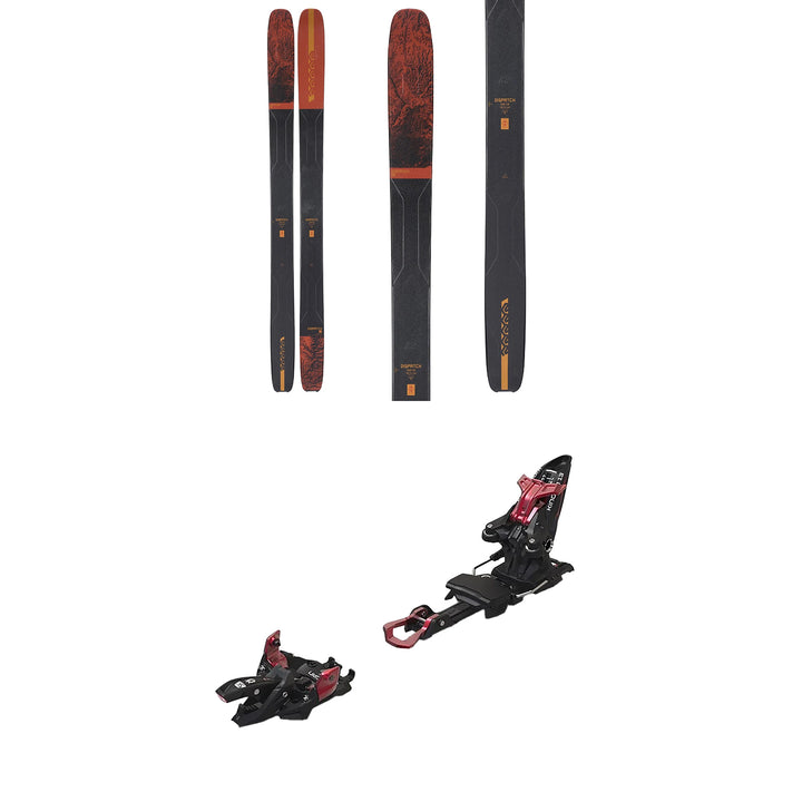 K2 Dispatch 110 Skis + Marker Kingpin 13 Alpine Touring Ski Bindings 2023