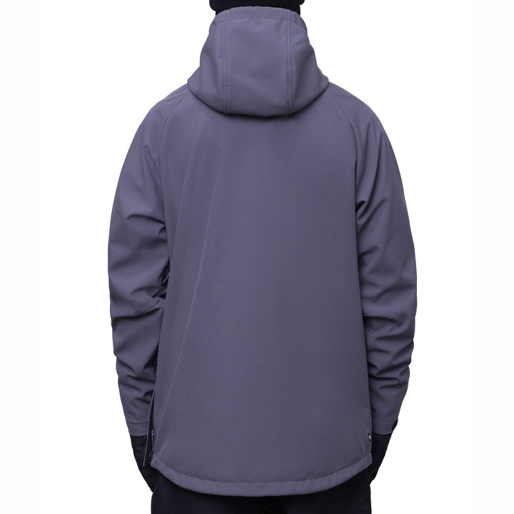 686 Waterproof Hoodie - Men's Rhino Grey