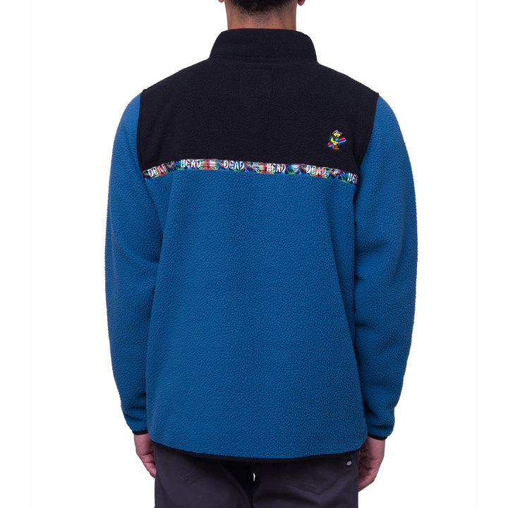 686 Tioga Sherpa Fleece Pullover - Men's Grateful Dead Blue Ash