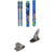 Line Skis Pandora 104 Skis - Women's + Marker Griffon 13 ID Ski Bindings