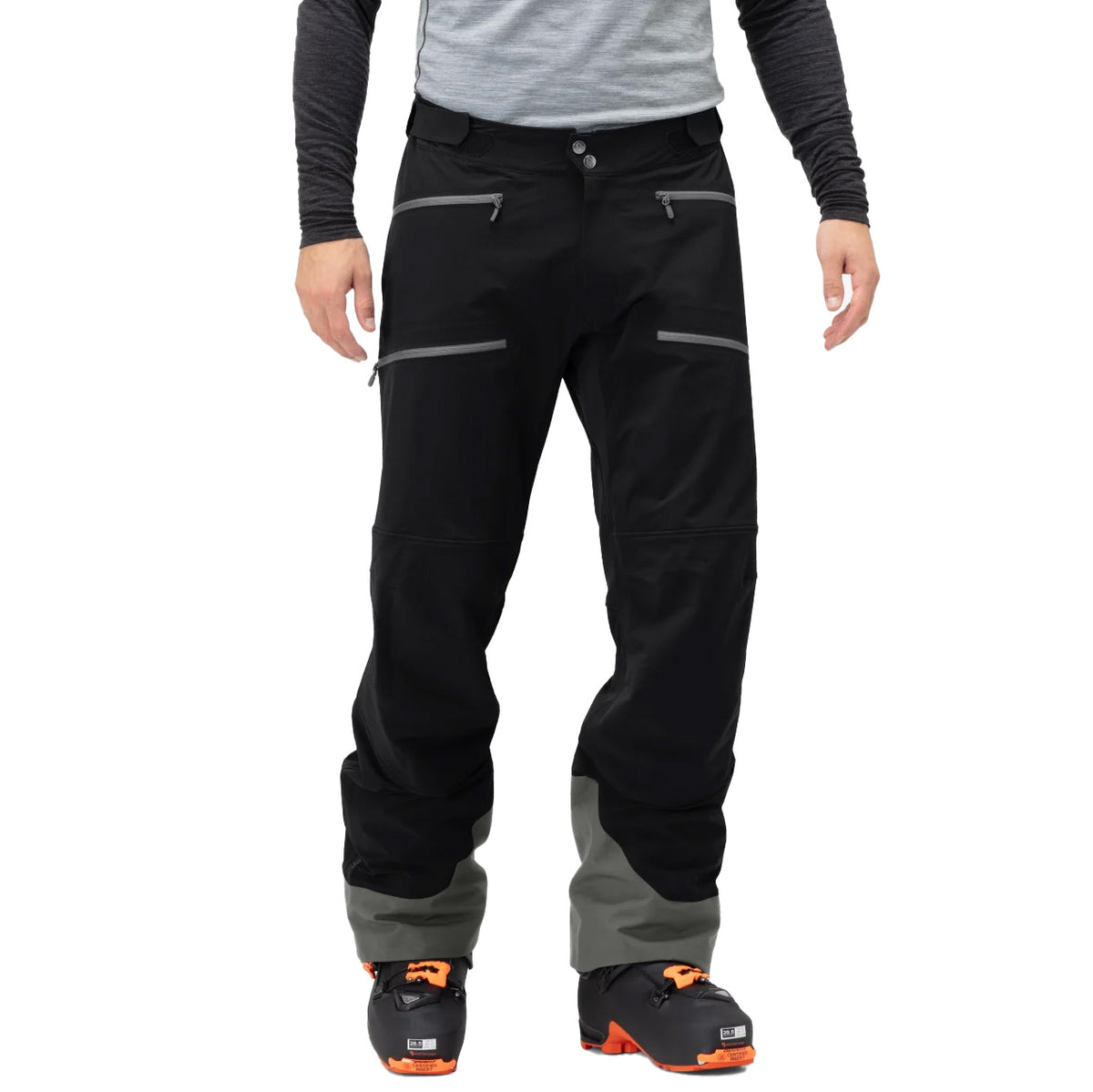 Norrona Lyngen Flex1 Pants - Men's Caviar/Castor Grey