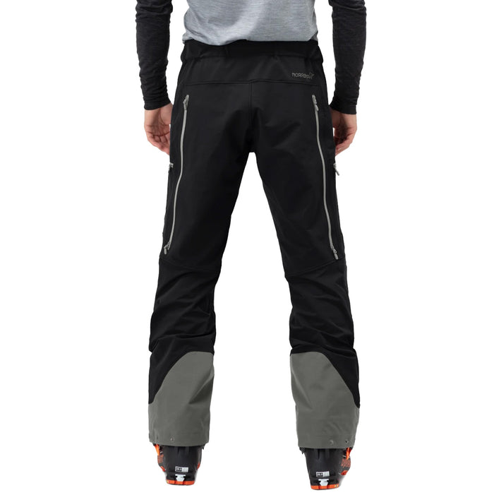 Norrona Lyngen Flex1 Pants - Men's Caviar/Castor Grey