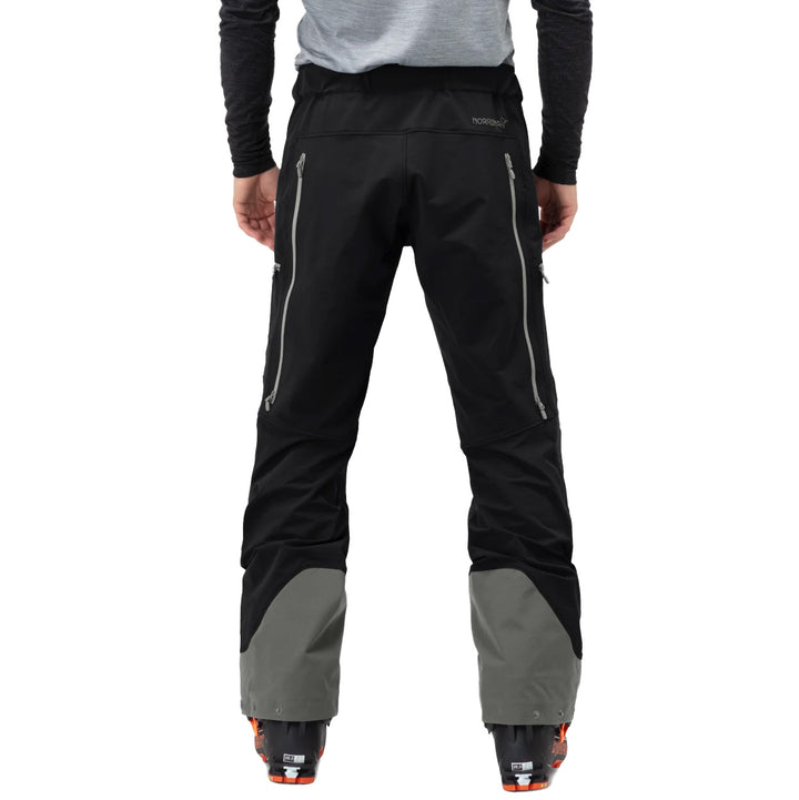 Norrona Lyngen Flex1 Pants - Men's Caviar/Castor Grey