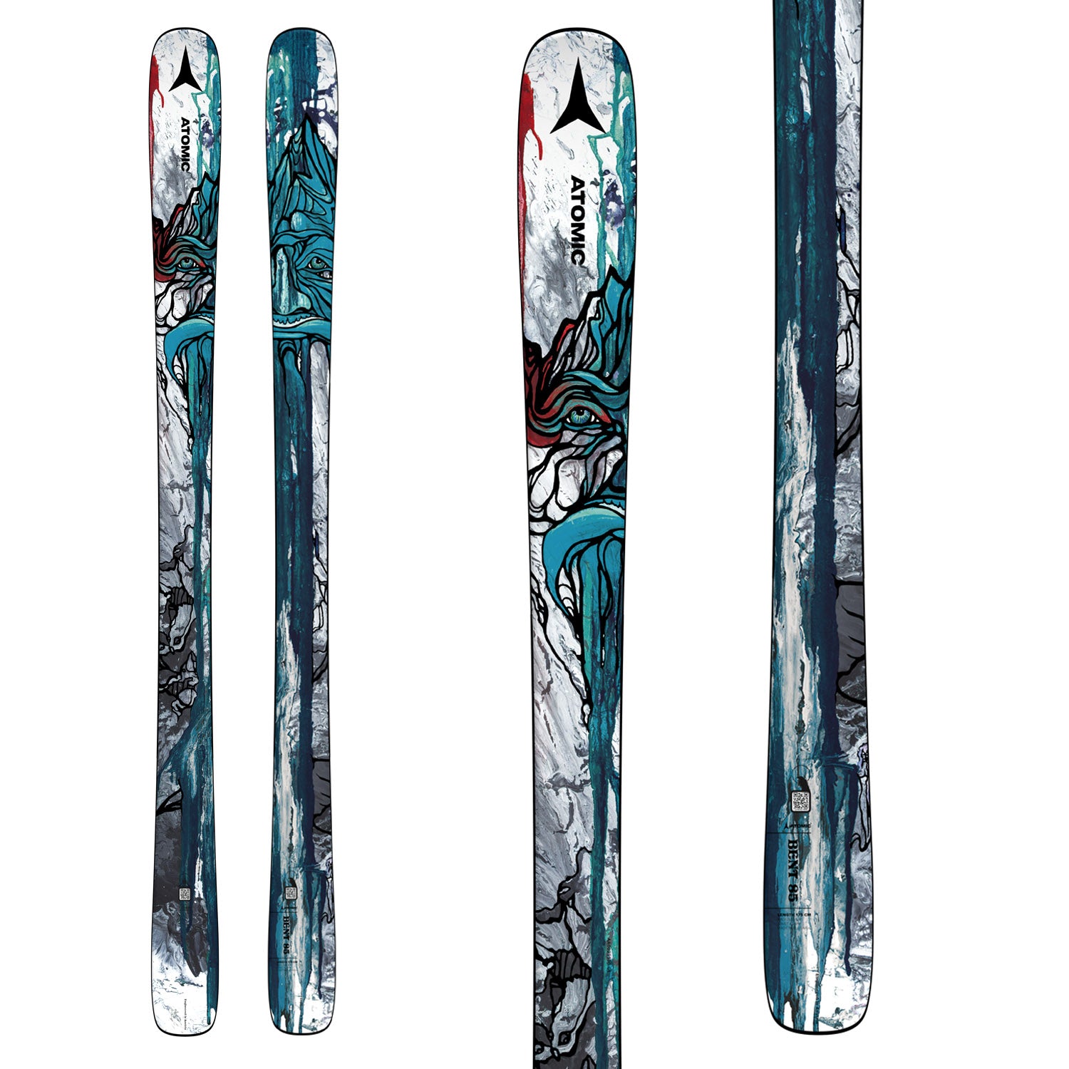 Atomic Bent 85 Skis 2024 – evo