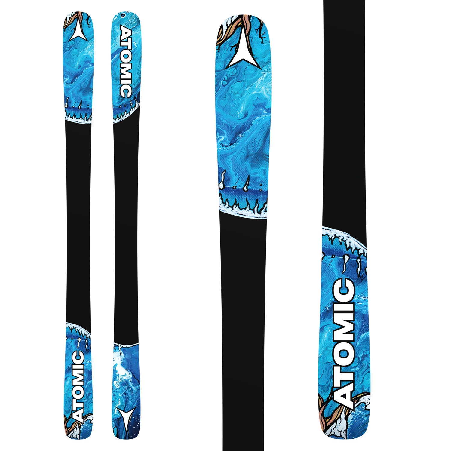 atomic bent 85 164cm ＋marker griffon13 Atomic Bent 85 Skis 2024 – evo