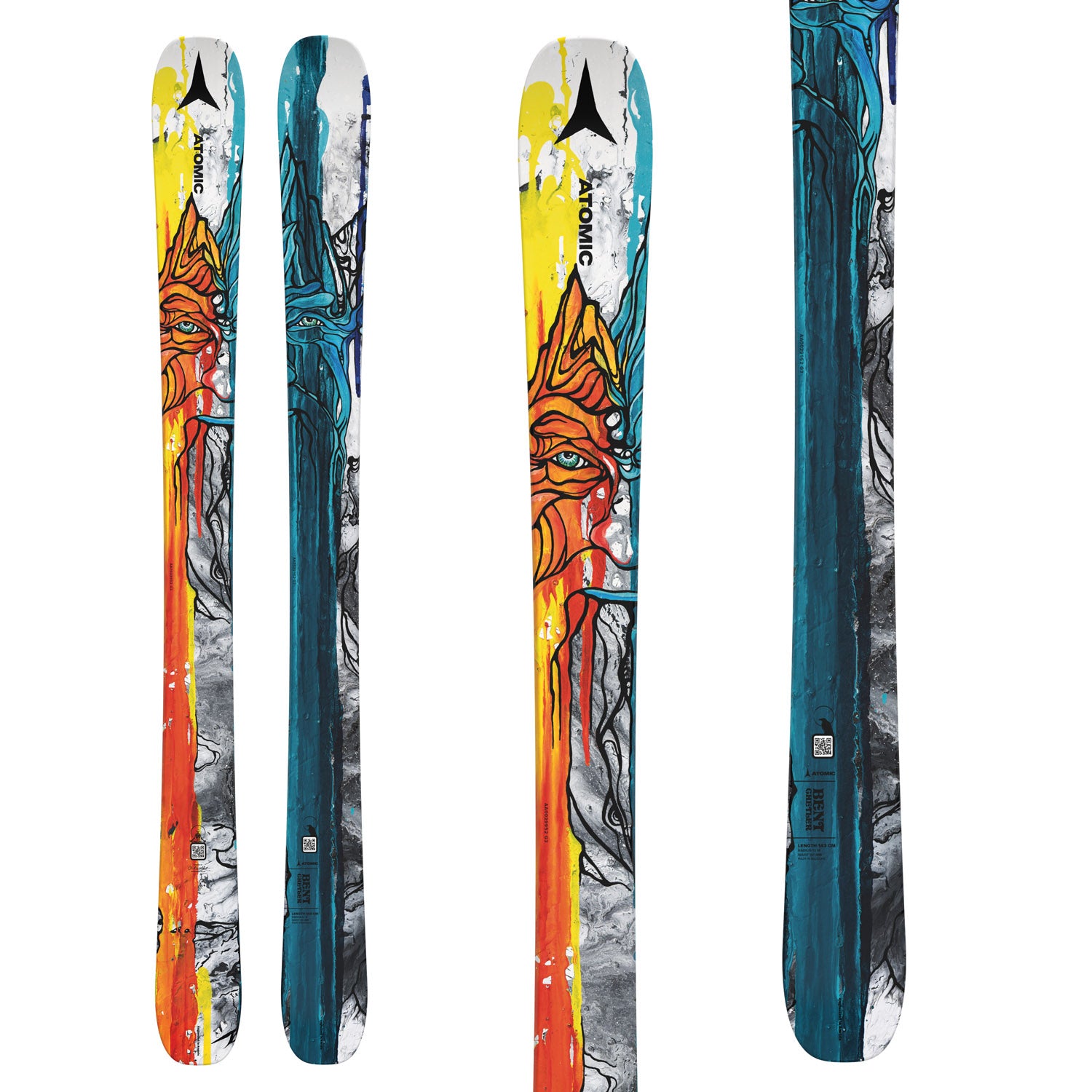 Atomic Bent Chetler Mini Skis - Kids' 2024 – evo