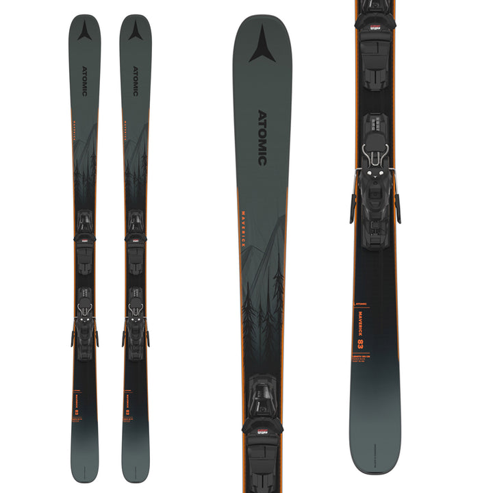 Atomic Maverick 83 Skis + M10 GW Bindings 2024