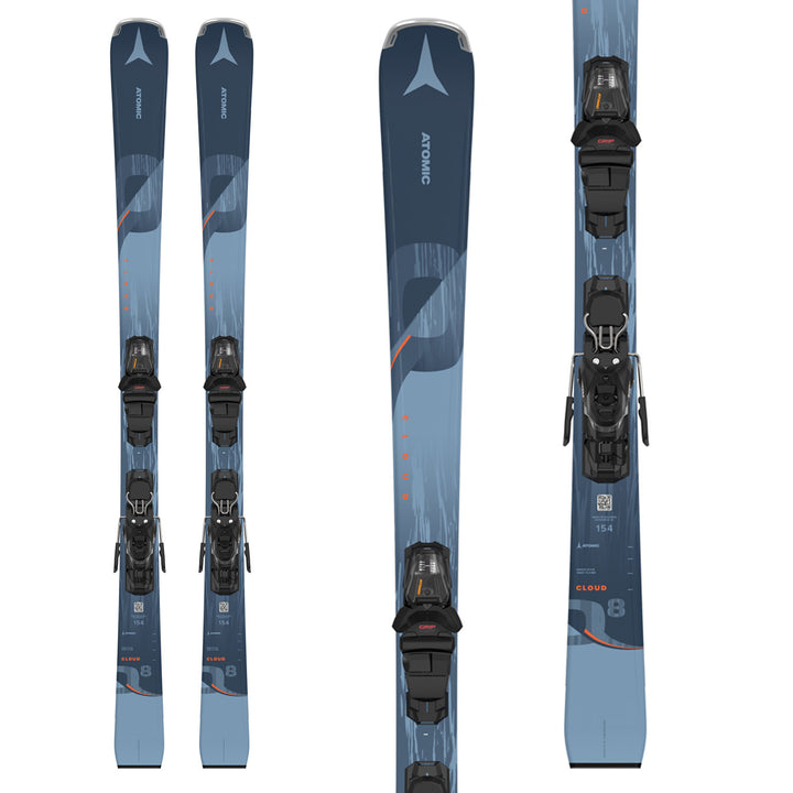 Atomic Cloud Q8 Skis + M10 GW Bindings - Women's 2024