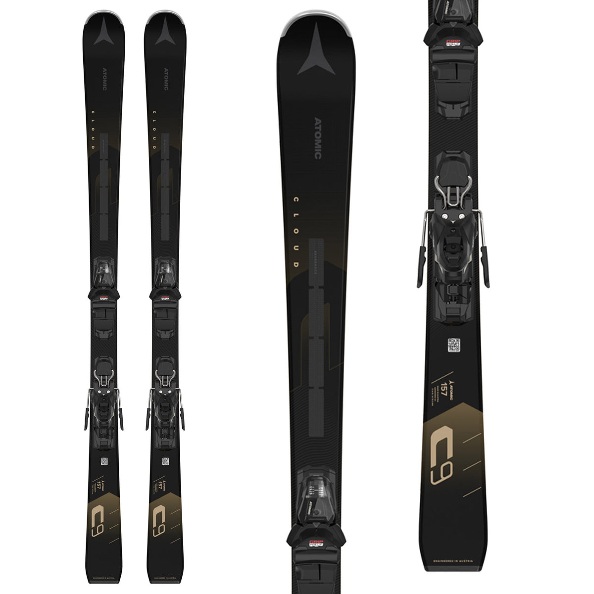 Atomic Cloud C9 Revo L Skis + M10 GW Bindings - Women's 2024