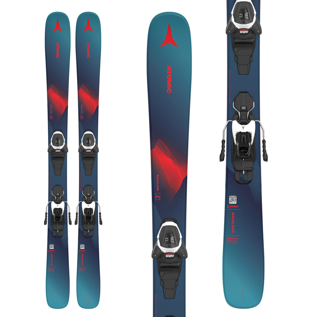 Atomic Backland Jr Skis + L6 GW Ski Bindings - Kids' 2026