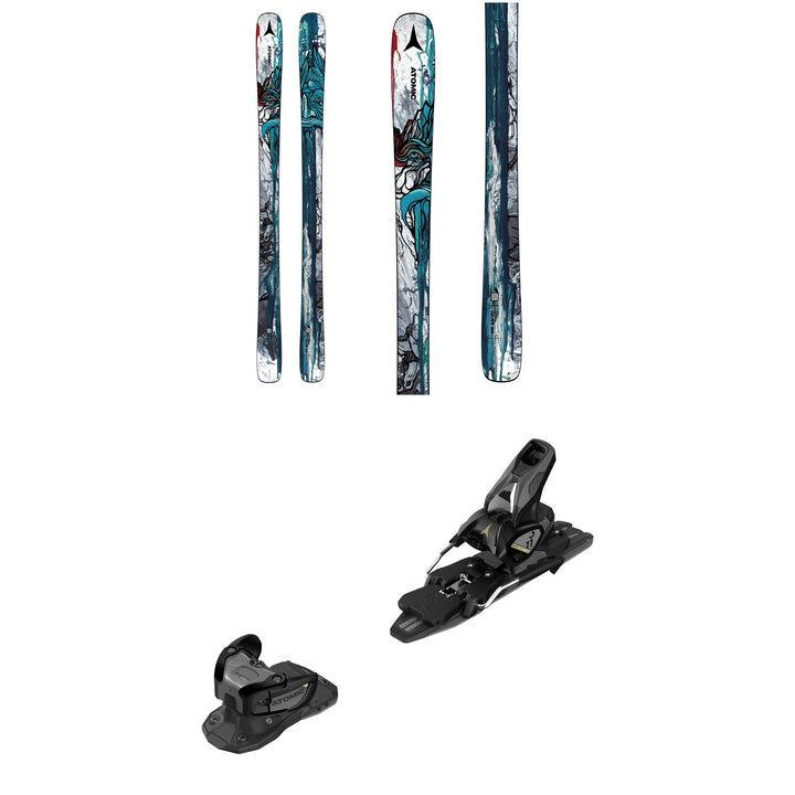 Atomic Bent 85 Skis + Atomic Warden MNC 11 Ski Bindings 2024