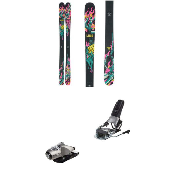 Line Skis Chronic 94 Skis 2024 + Look Pivot 15 GW Ski Bindings