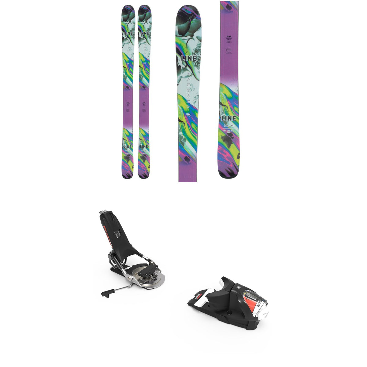Line Skis Pandora 94 Skis - Women's + Look Pivot 12 GW Ski Bindings