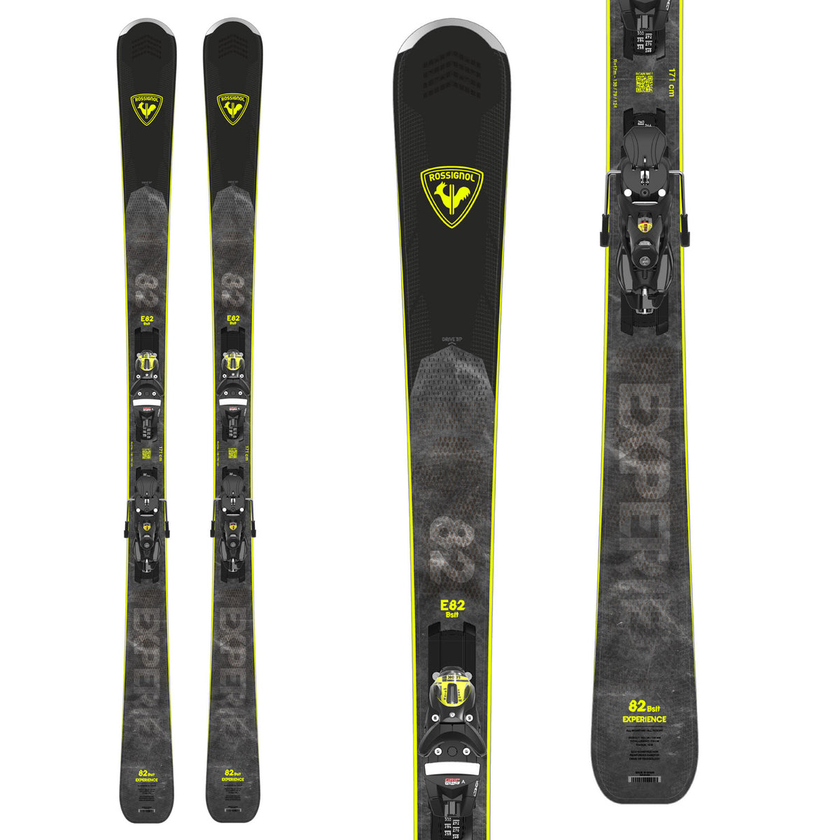 Rossignol Experience 82 Basalt Skis + SPX 12 Konnect GW Bindings 2024