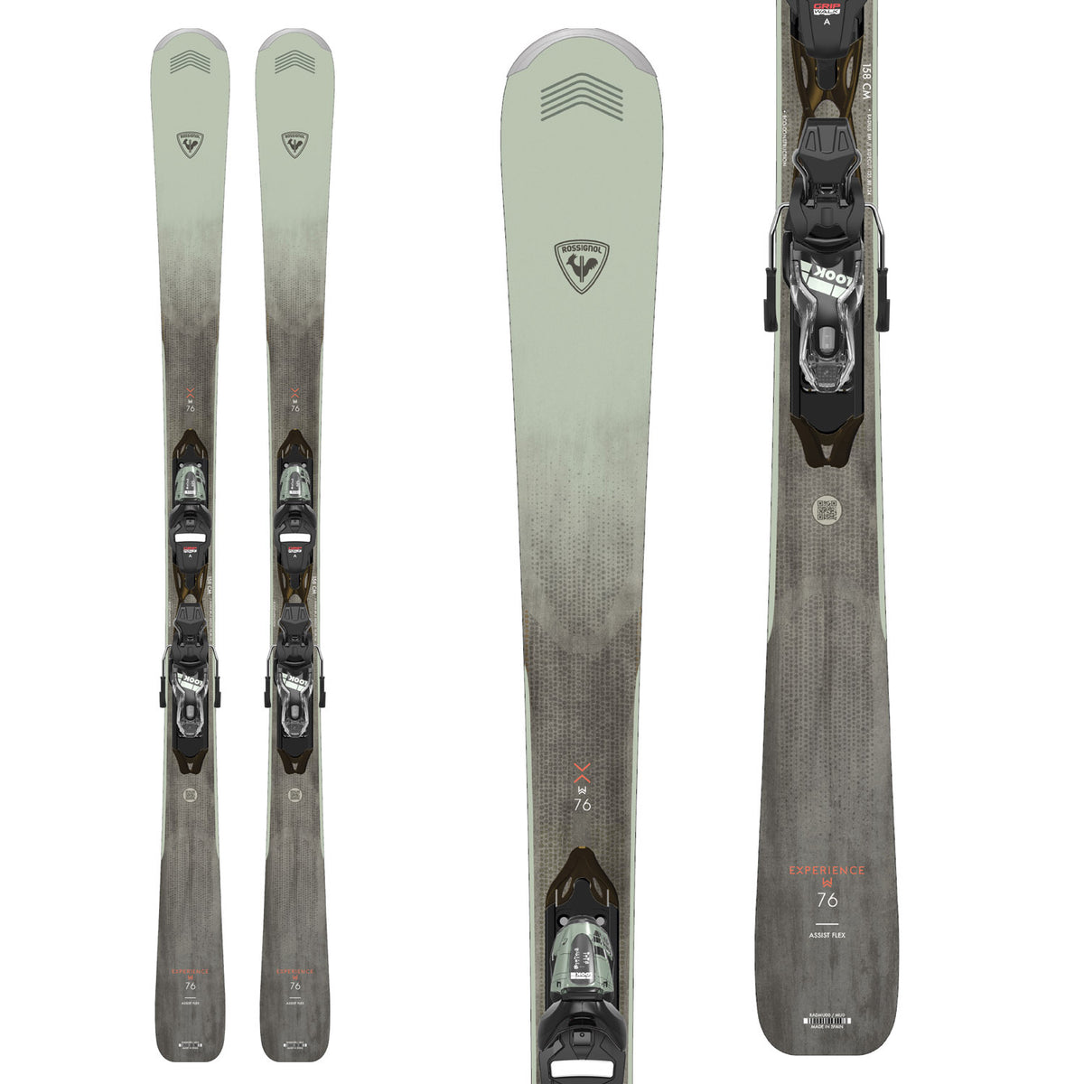 Rossignol Experience 76 Skis + Xpress 10 GW Bindings - Women's 2025