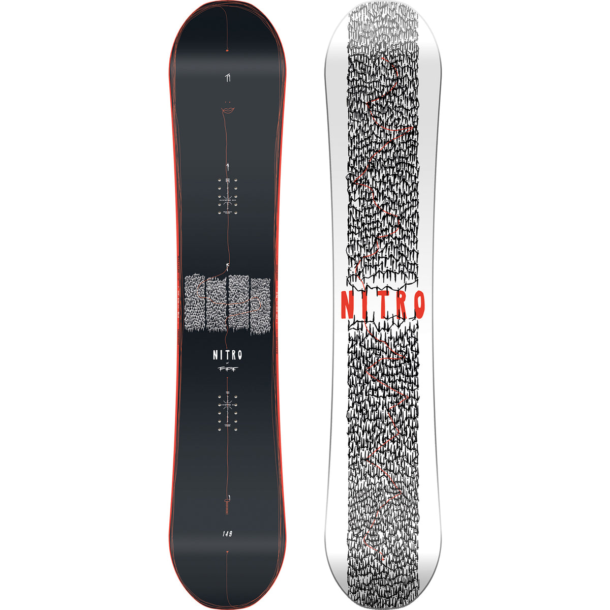 Nitro T1 X FFF Snowboard 2024