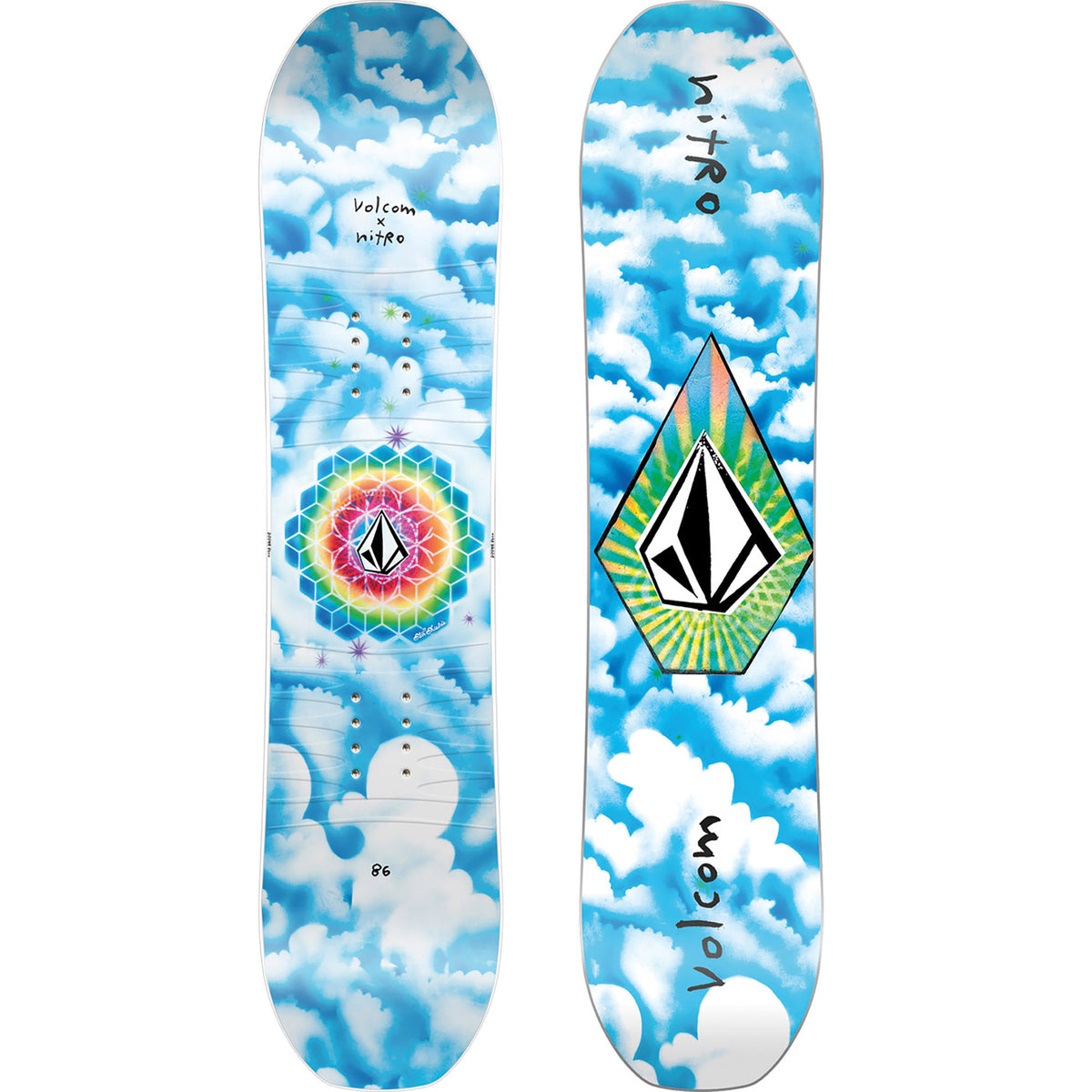 Nitro Ripper X Volcom Snowboard - Toddlers' 2024